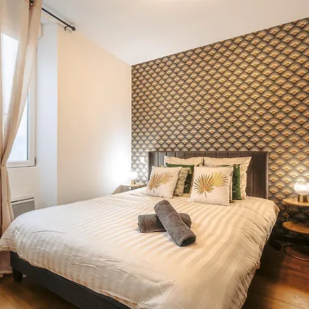 Daire Gatsby - Elegant, Central, Fibre, Tv 4k, Netflix, Literie Confortable