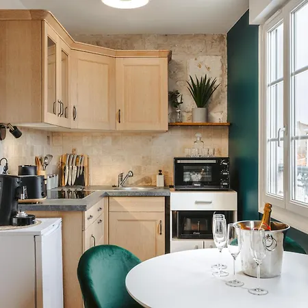 Daire Gatsby - Elegant, Central, Fibre, Tv 4k, Netflix, Literie Confortable