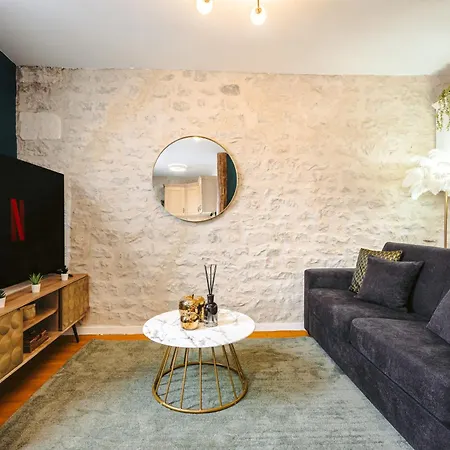 Gatsby - Elegant, Central, Fibre, Tv 4k, Netflix, Literie Confortable Apartment La Rochelle (Charente-Maritime)